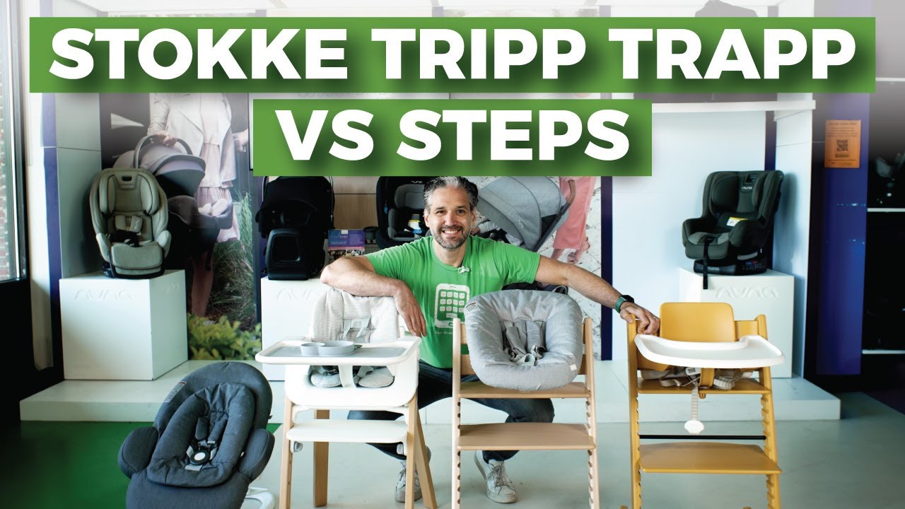 Stokke Steps vs. Stokke Tripp Trapp | High Chairs | Best Baby Gear 2022 | Magic Beans Reviews