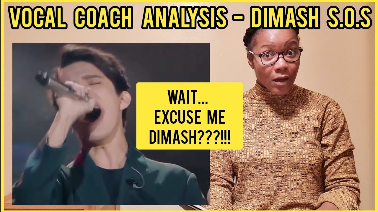 FINALLY I'm Experiencing This Voice - DIMASH SOS Vocal Coach Analysis  #dimash #vocalcoach #analysis
