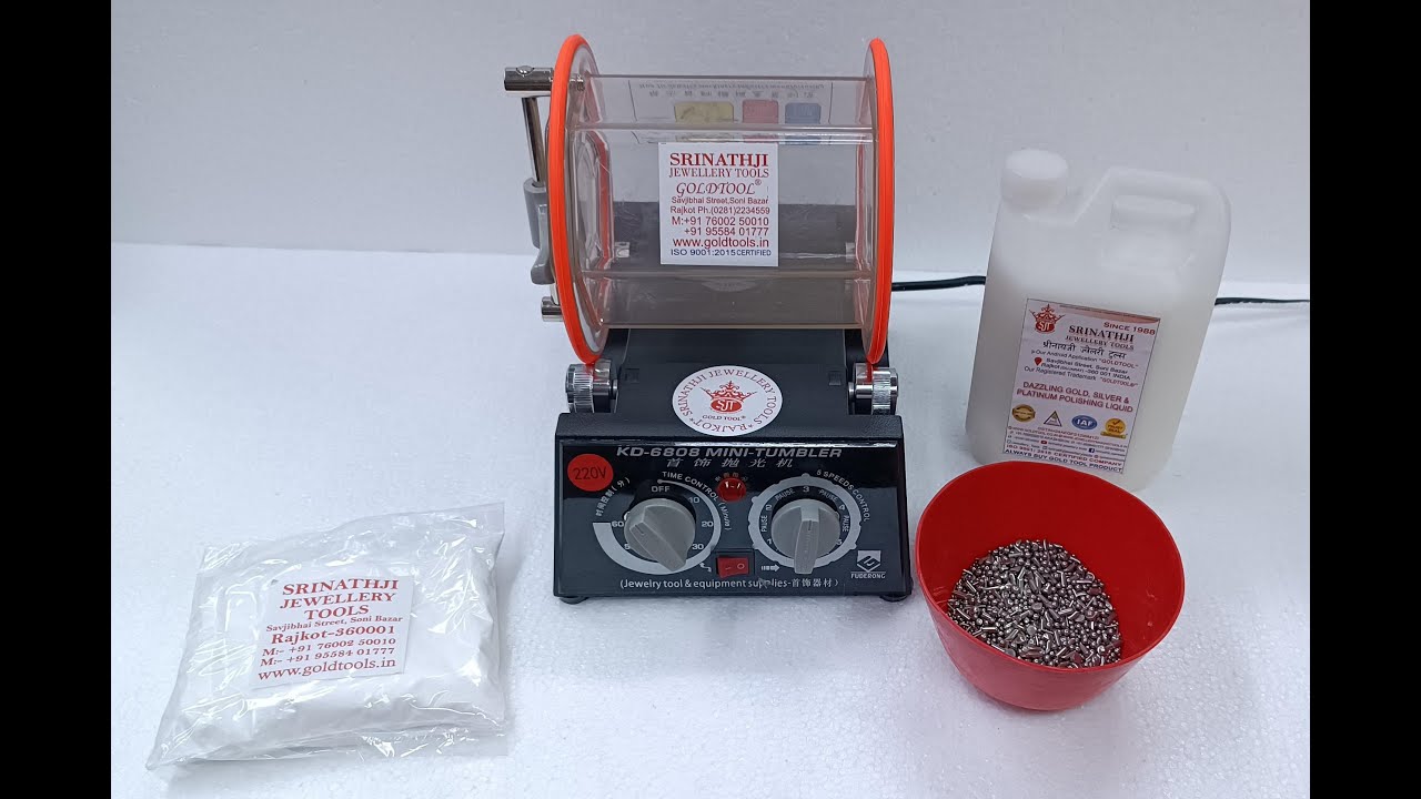 GOLD TOOL® ROTARY POLISHING TUMBLER MACHINE +919558401777 +91955802011