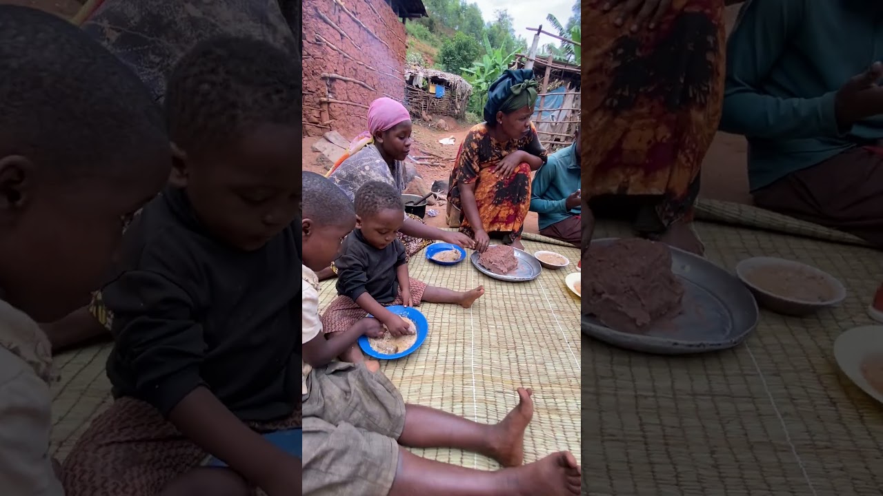 Chaaba provide food to His Family 😋‼️😲#africa #cooking #villagelife