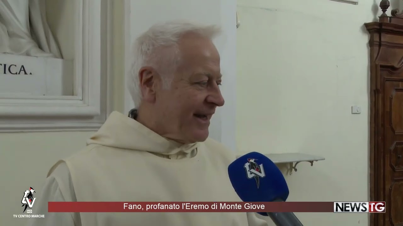 Fano, profanato l'Eremo di Monte Giove