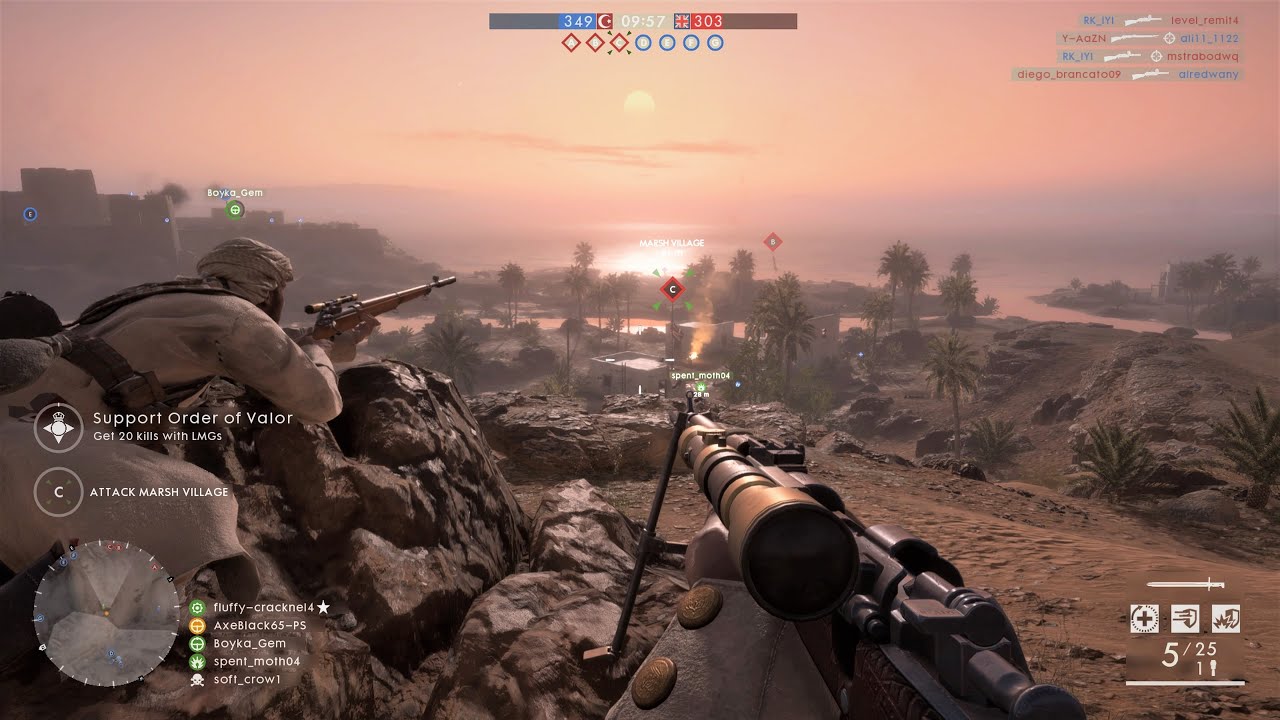 Battlefield 1: Fao Fortress Gameplay - Conquest Gameplay