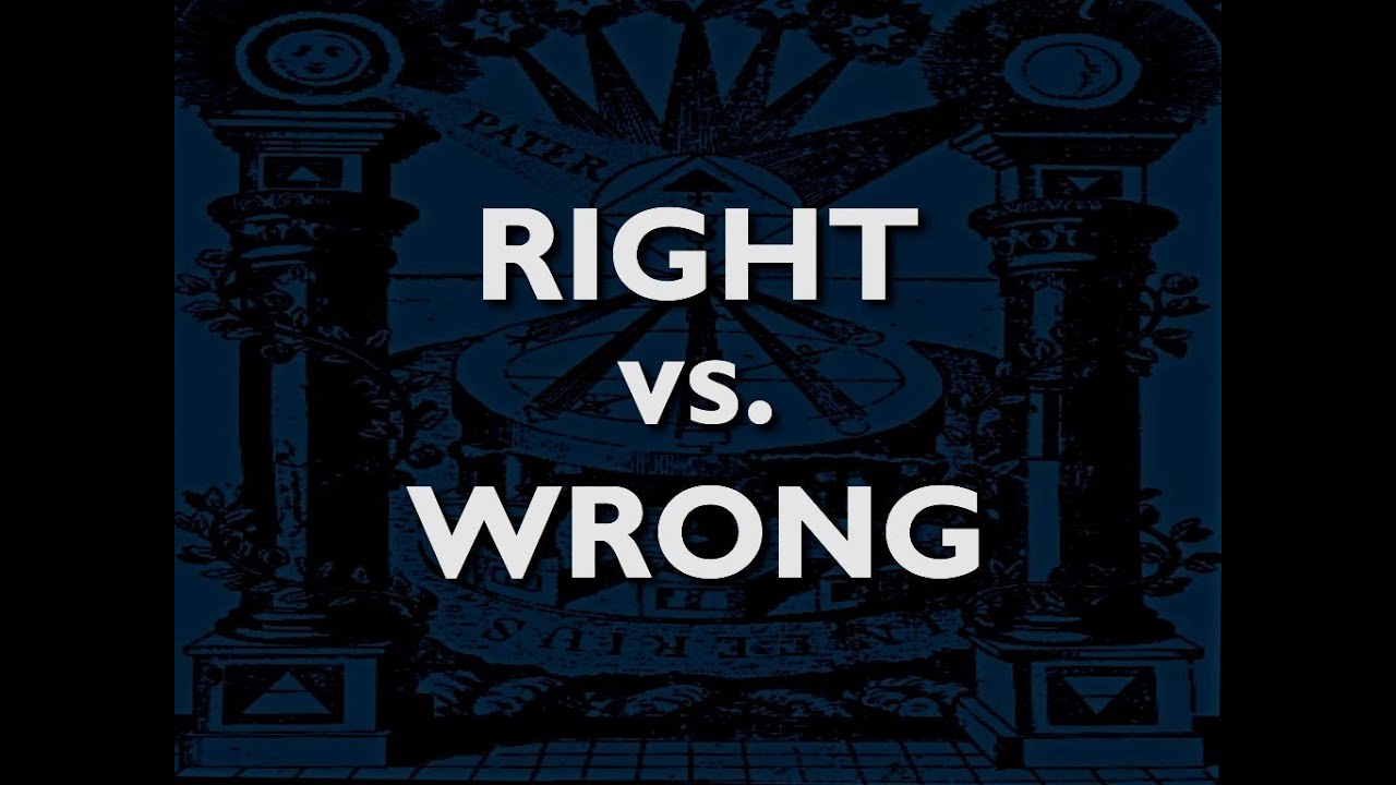 NATURAL LAW TRANSGRESSIONS: Difference Between Right vs. Wrong