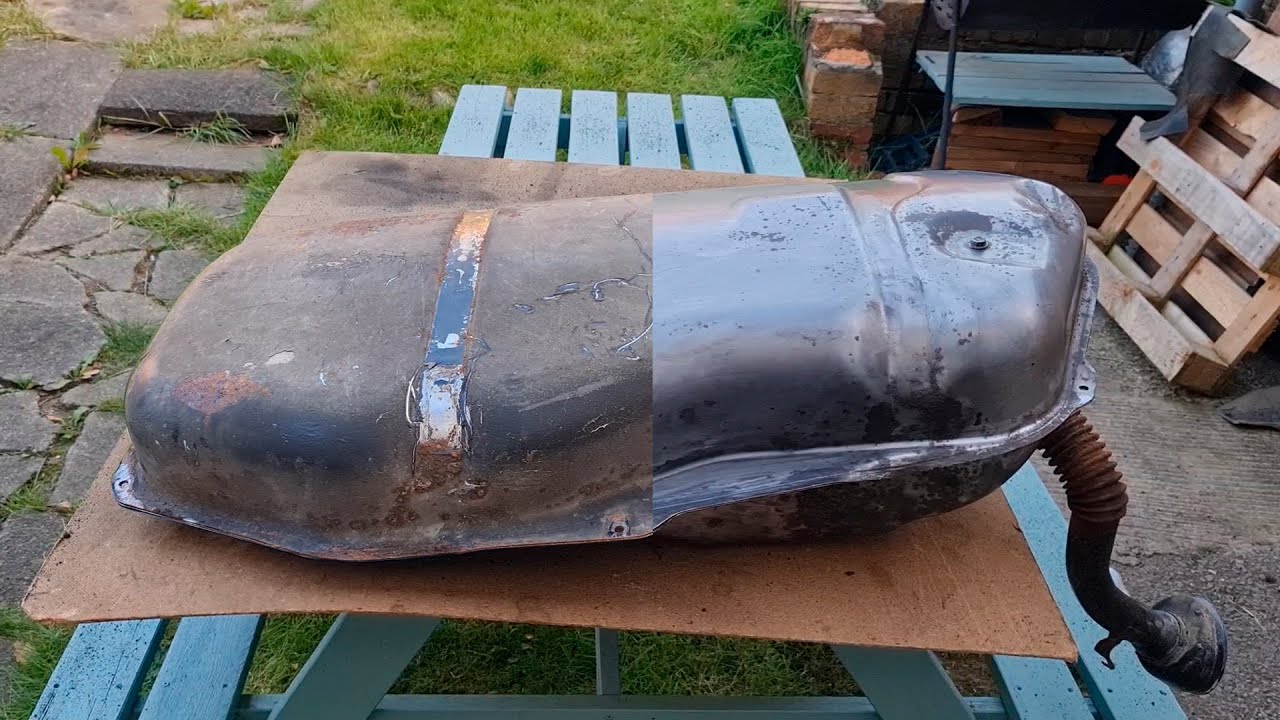Nissan 200SX S13 Fuel tank restoration