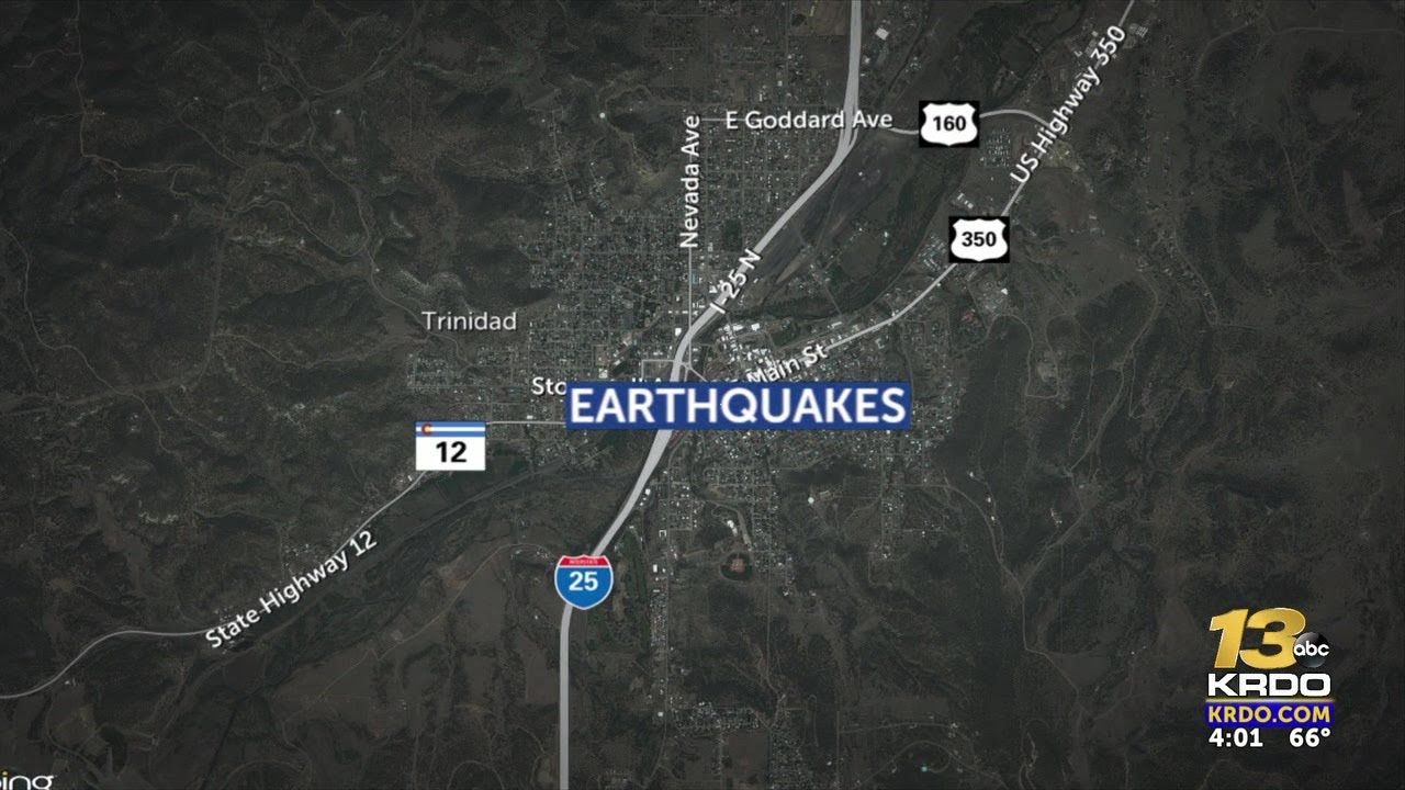 Six earthquakes confirmed Thursday night, Friday near Trinidad