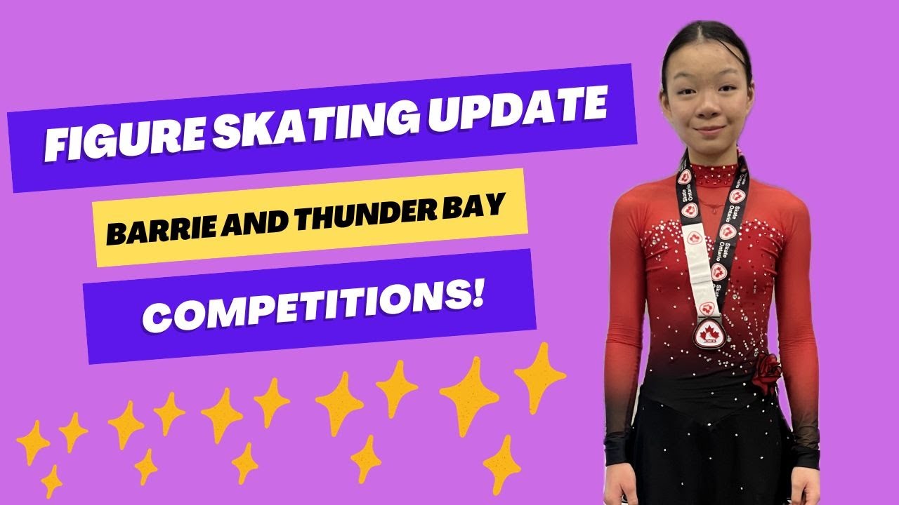 FIGURE SKATING UPDATE: MY LATEST COMPETITIONS!