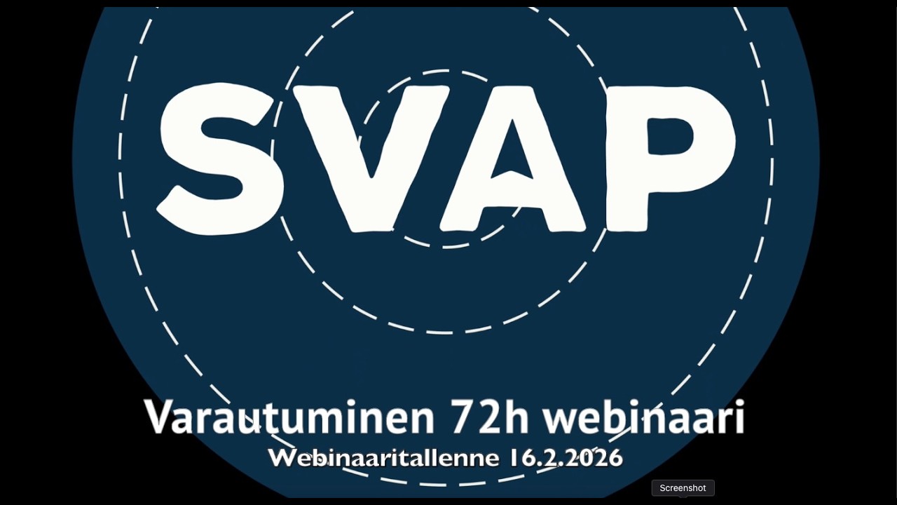 Varautuminen 72h webinaaritallenne