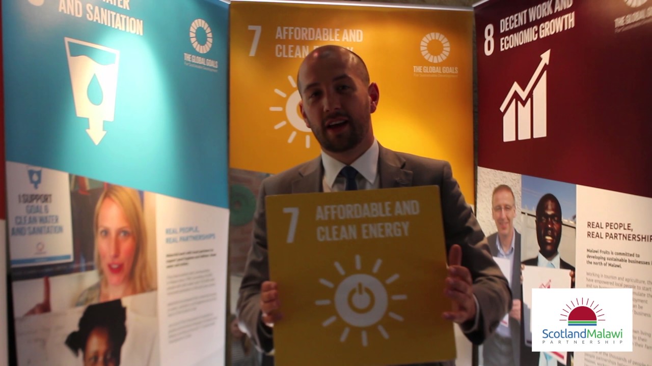 Ben Macpherson MSP supports the Global Goals