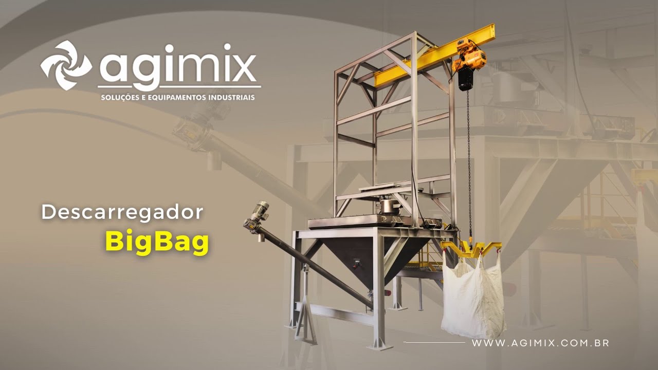 Descarregador de Big Bag Personalizado da Agimix