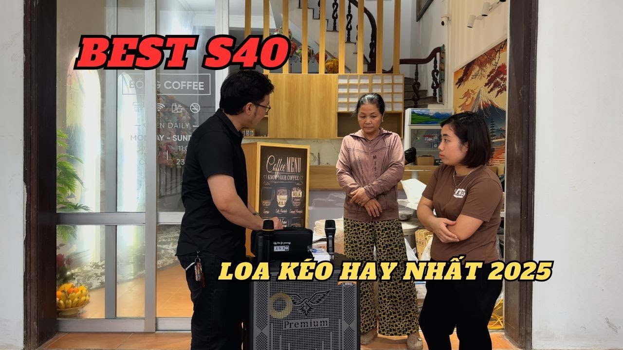 Best S40 - Loa kéo hay nhất của BEST tại Việt Nam | LOA KÉO HOÀNG NAM