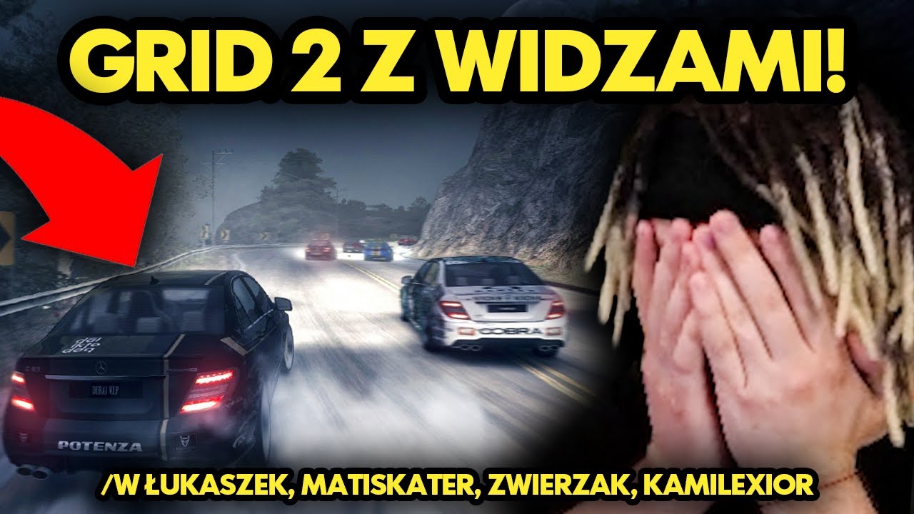GRID 2 Z WIDZAMI! /W ŁUKASZEK, MATISKATER, ZWIERZAK, KAMILEXIOR