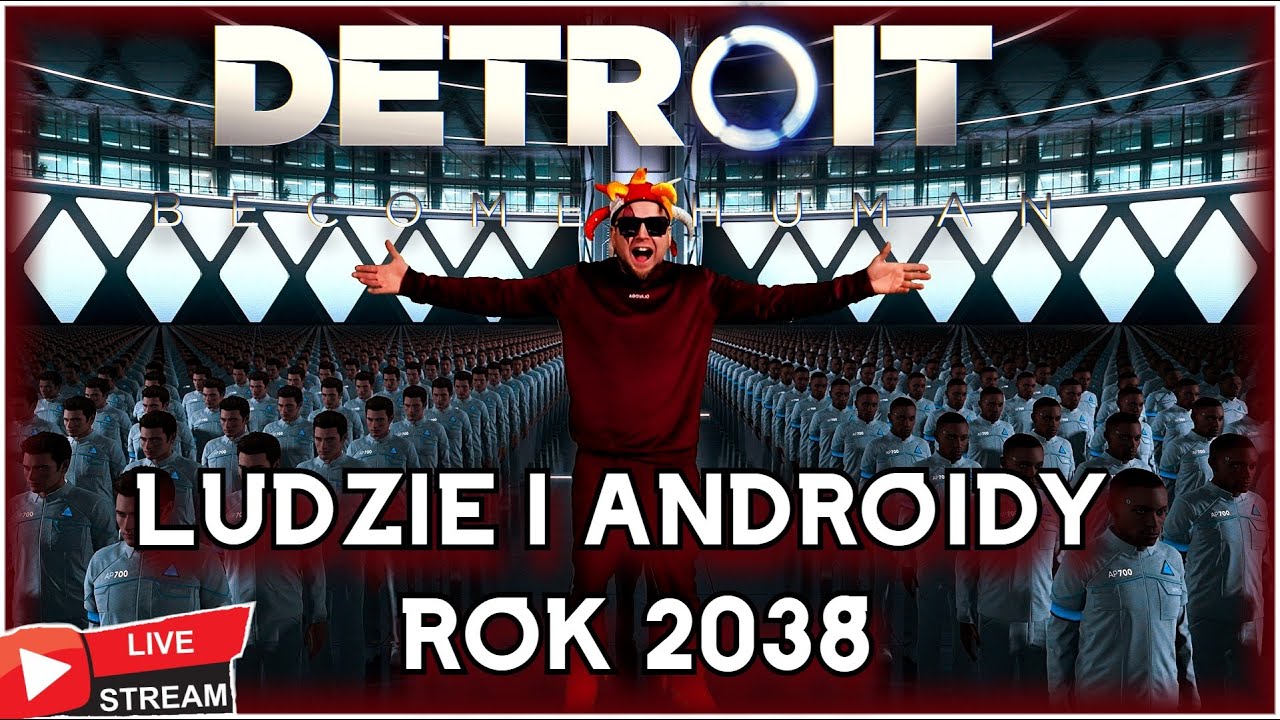 GRA O PRAWDZIWEJ PRZYSZLOŚCI ? LUDZIE I ANDROIDY JAKBY TO WYGLĄDALO ? - DETROID PL DUBBING