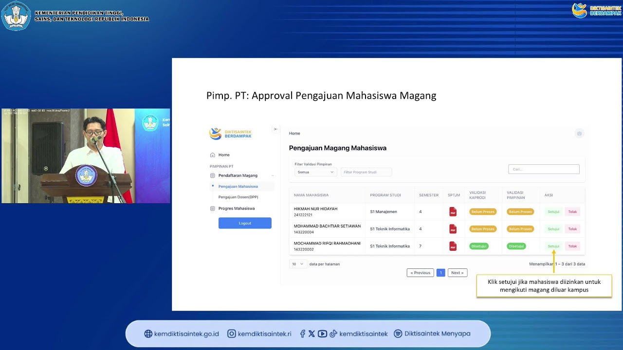 Peluncuran Program Magang Berdampak
