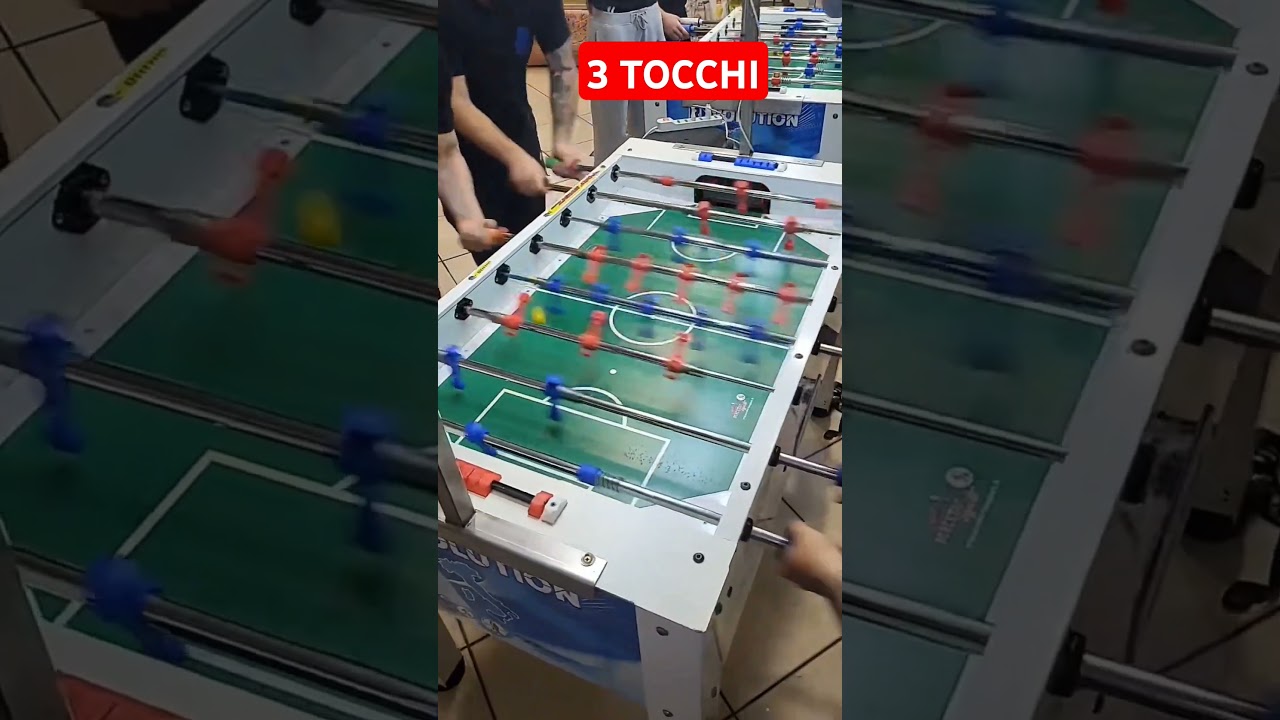 modalit&agrave; Rollerball.   #calciobalilla #biliardino #foosball #itsf #trickshot #fypシ