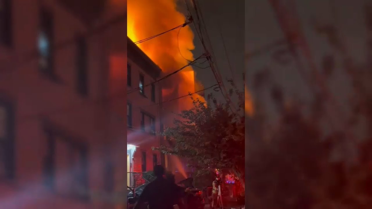 8 firefighters injured in Jersey City fire; building had many code violations