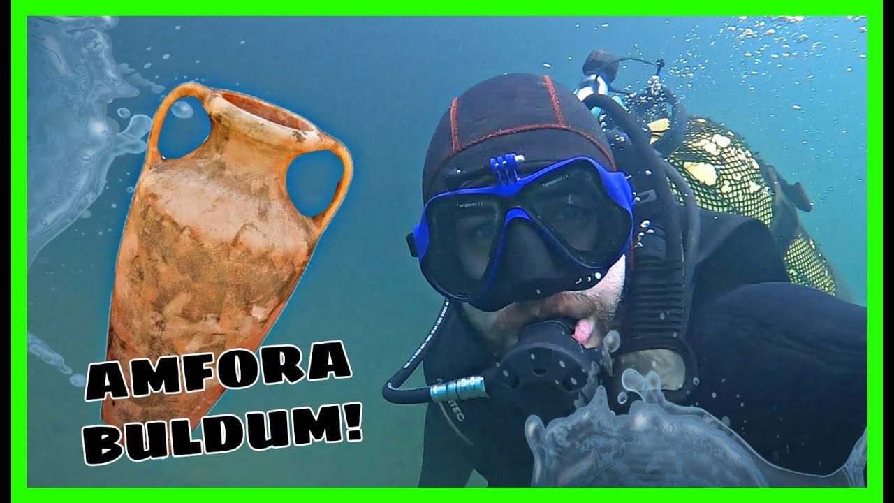DENİZDEN AMPHORA, AMFORA BULDUM - VE CÜZDAN BULDUM