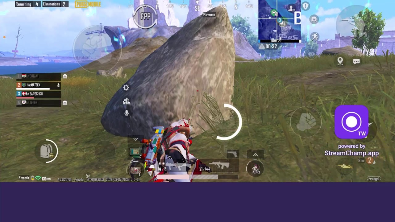 Broadcast powered by StreamChamp
