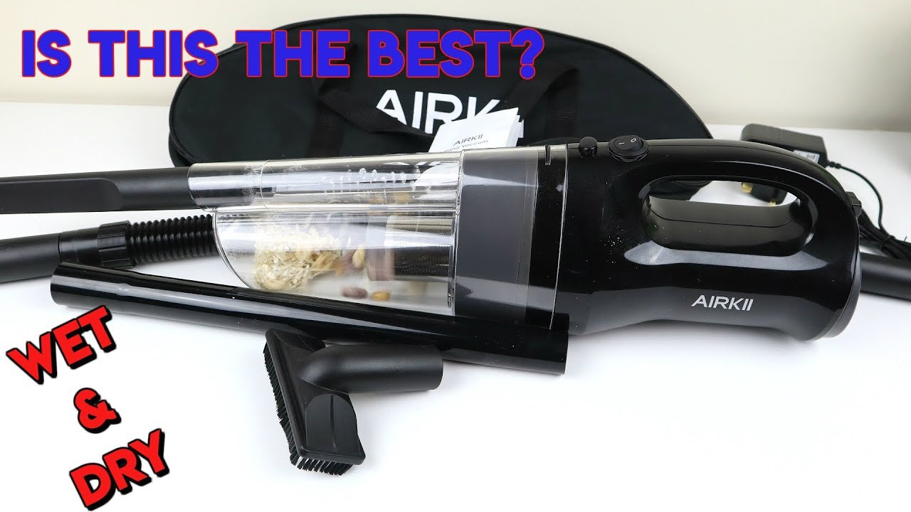 AIRKII Handheld Vacuum Cleaner Review & Demonstration (2019)