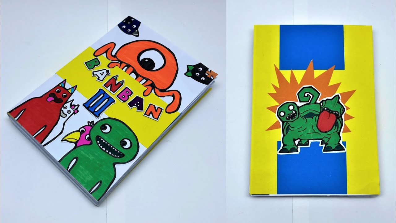 Garten of Banban 3 : Puzzle Game Book Full Story , DIY game - Paper craft.