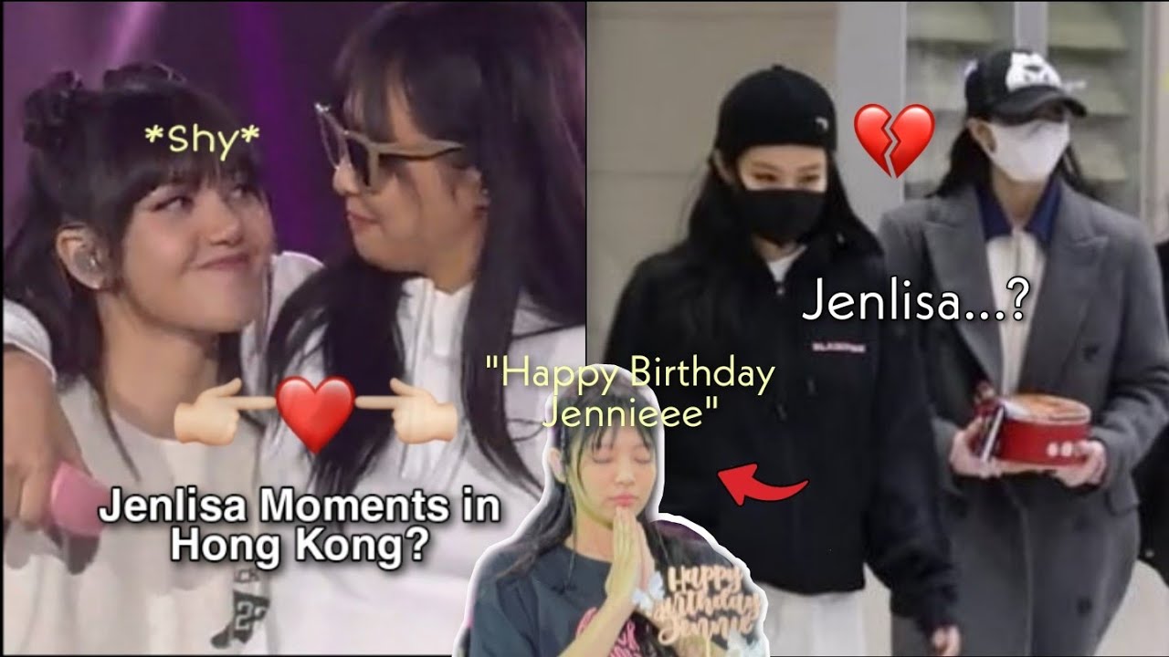 Jenlisa moments in HONG KONG 😭❤️ Sad?👀 