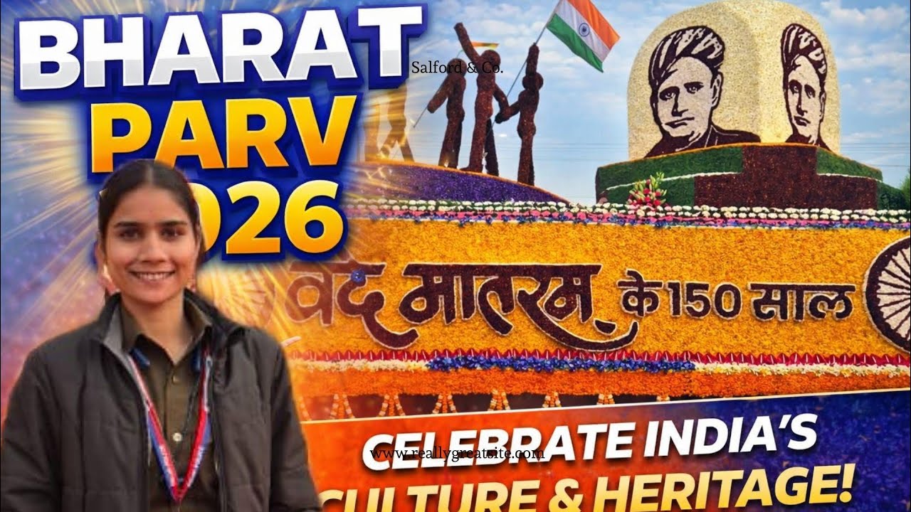 BHARAT PARV 2026 IN DELHI || ANJALIDP 