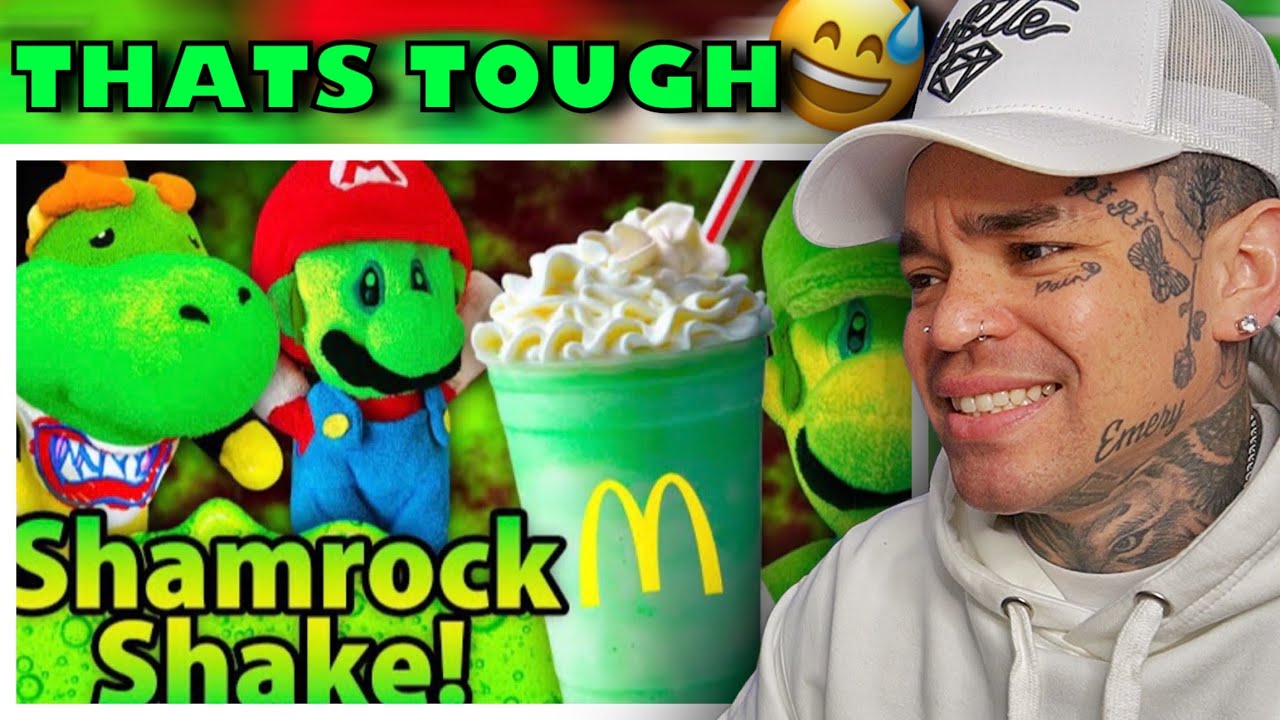 Crazy Mario Bros: The Shamrock Shake! [reaction]