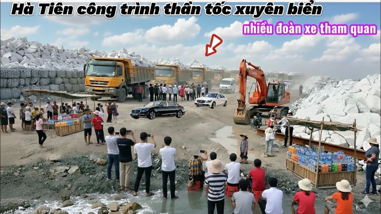Công trình thần tốc xuyên biển thu hút khách du lịch trong và ngoài nước