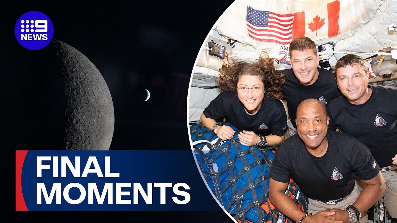 What to expect from the Artemis II landing | 9 News Australia