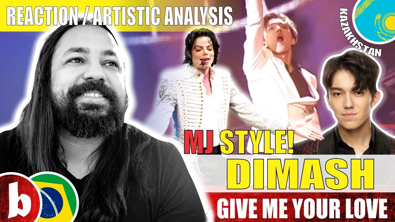 DIMASH! Give Me Your Love - Reaction Reação (SUBS)
