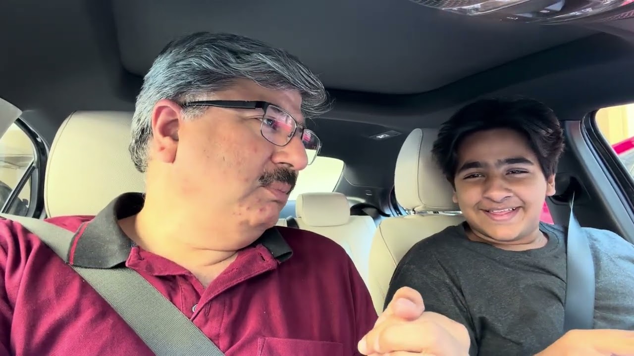Guftagoo with my son on a Sunday is fun 