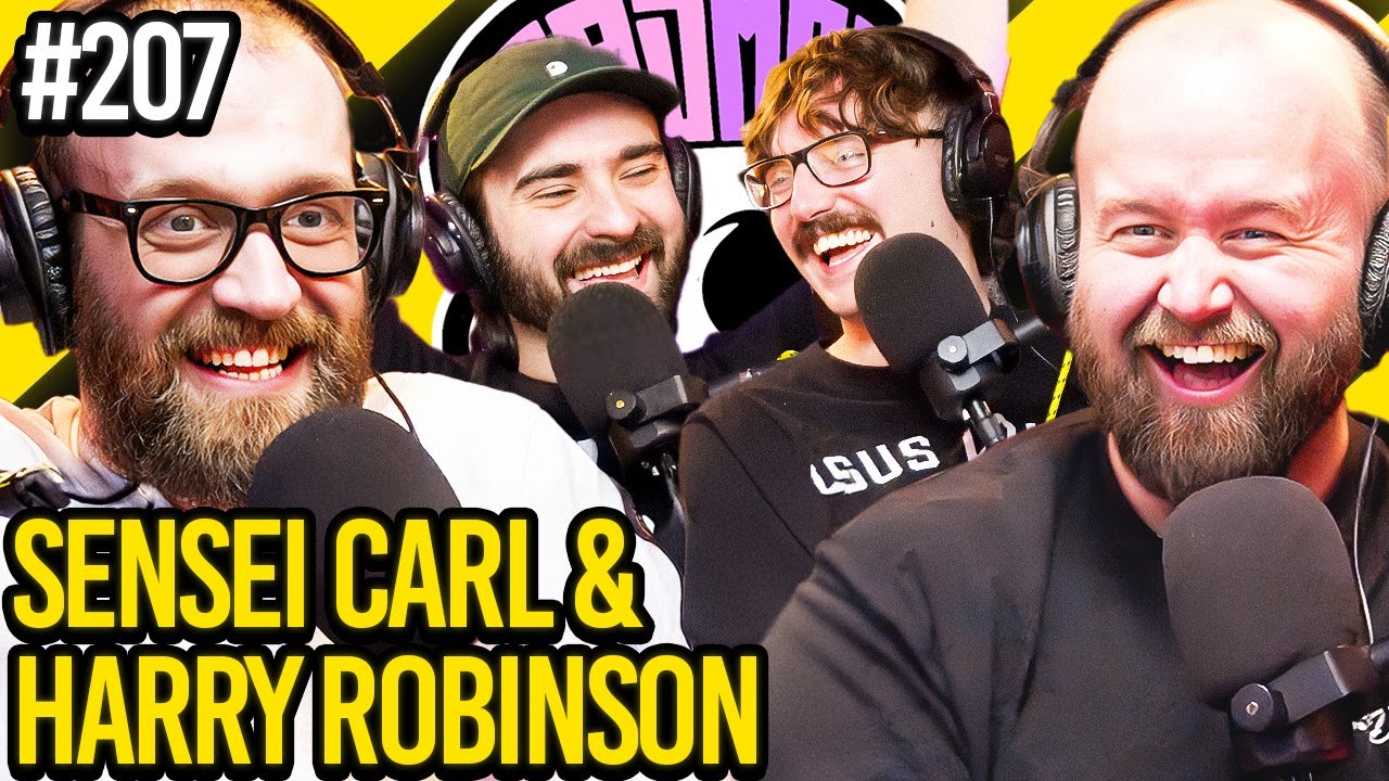 Confetti Bucket with Sensei Carl and Harry Robinson | Dead Men Talking Comedy Podcast #207