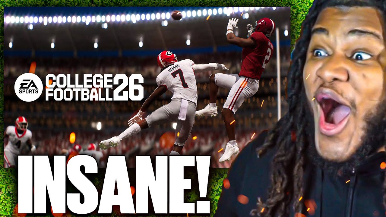 HIGH SCHOOL IS BACK!!! College Football 26 Official Reveal Trailer REACTION!