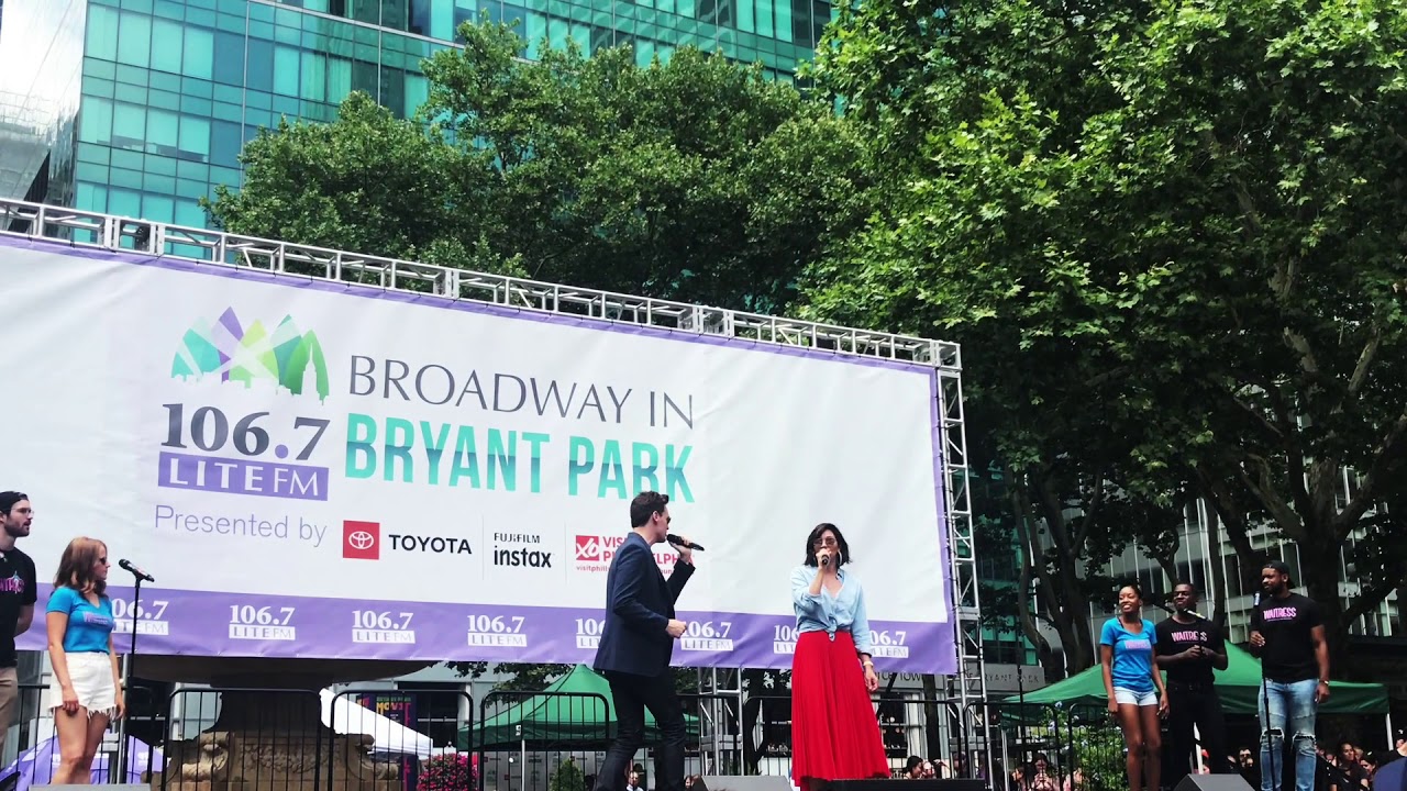 Katharine McPhee and Erich Bergen Sing 