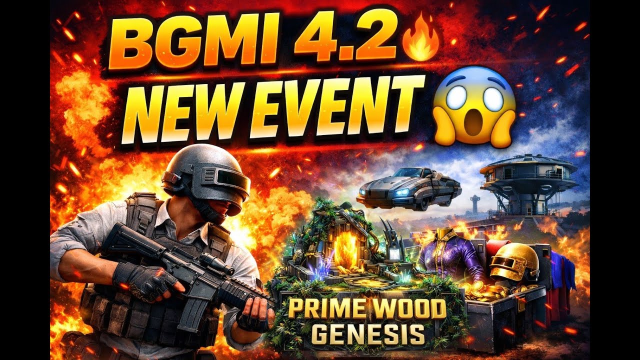 BGMI 4.2 Update 😱 PUBG Prime Wood Genesis Event | WAKKU GAMING #shortsfeed #shorts #trending #bgmi