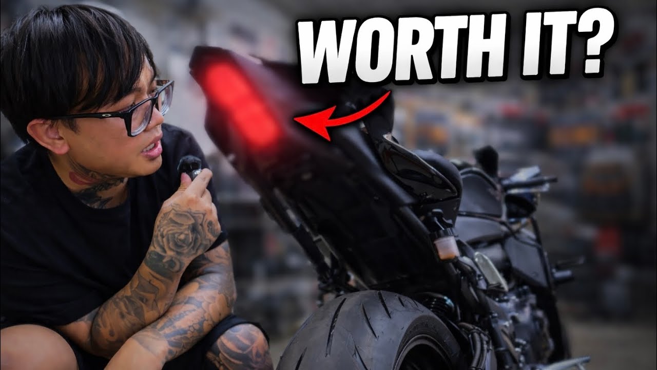 Yamaha R7 Integrated Tail Light | JL Designs Install