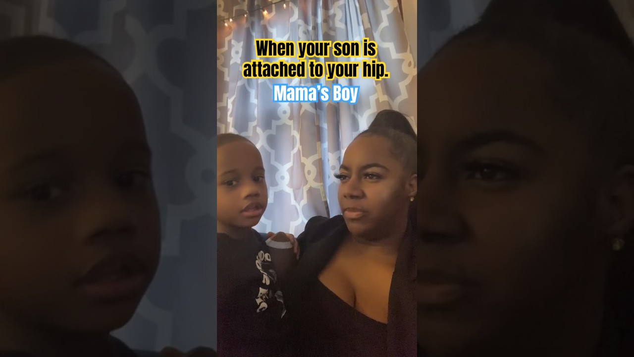 Mama&rsquo;s Boy&rsquo;s Be Like #lifeasteeelle  #youtubeshorts #momlife #shorts