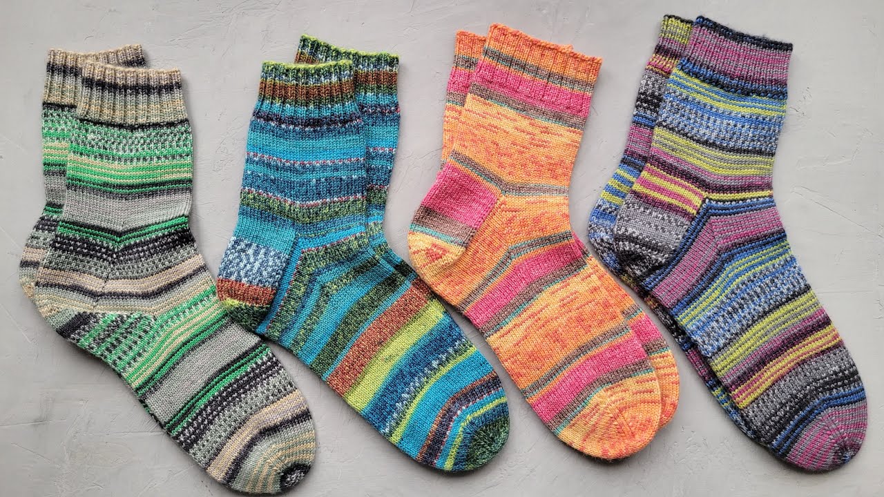 Носки января: Opal Crazy Waters, Schoppel Admiral R Druck, Lana Grossa About Berlin Cashmere Noble