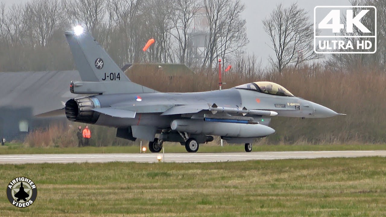 [4K] Dutch departures! Frisian Flag 2022 EHLW