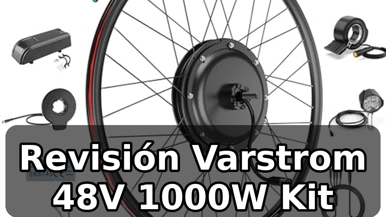 Review completa del Varstrom 48V 1000W Kit Conversión Ebike 27,5 Pulgadas