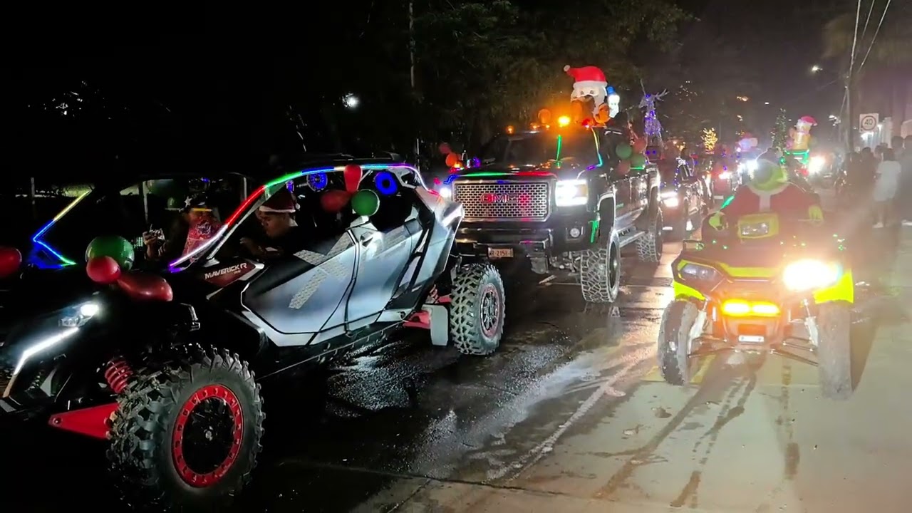 Desfile de Navidad 2025 en Chachalacas Veracruz 