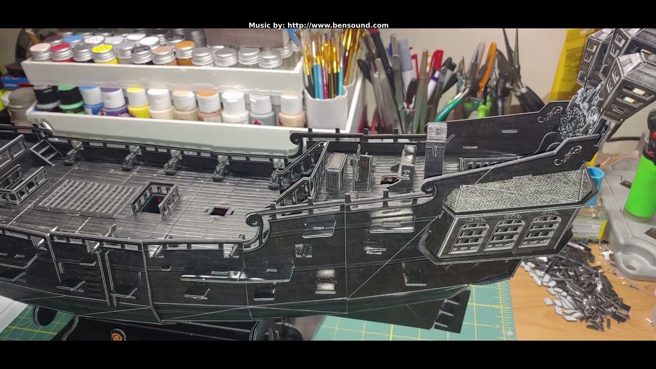 CubicFun - 3d Puzzle - Queen Annes Revenge (The Black Pearl)