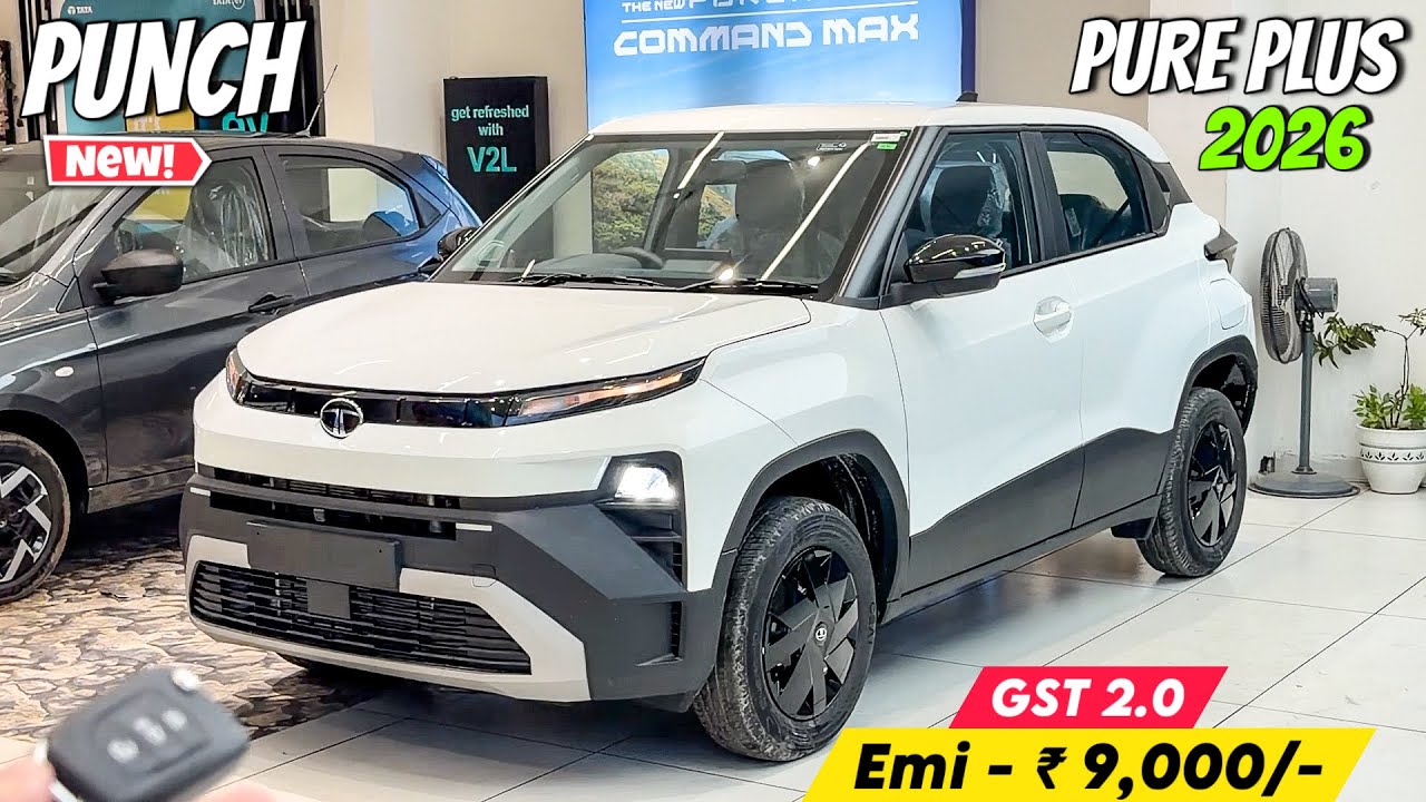 New Tata Punch Facelift 2026 ❤️ | Tata Punch Pure Plus 2026 | Punch 2026 Detailed Review