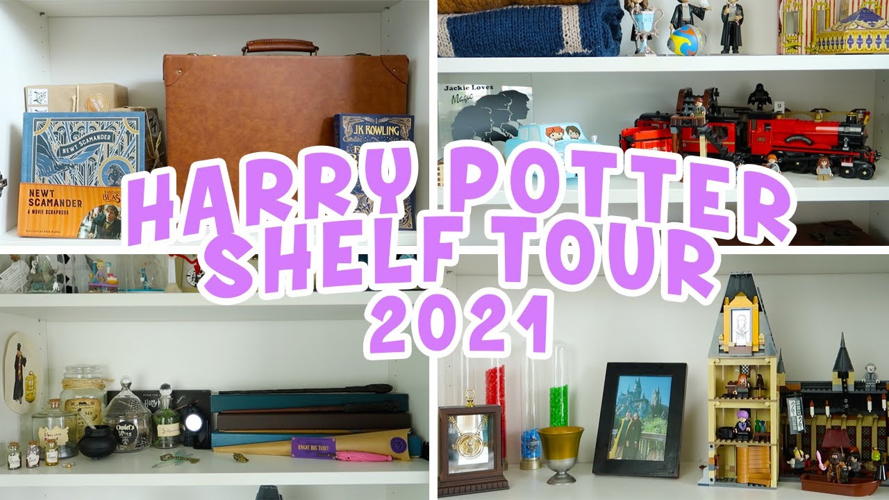 Magical Harry Potter Shelf Tour 2021⚡️