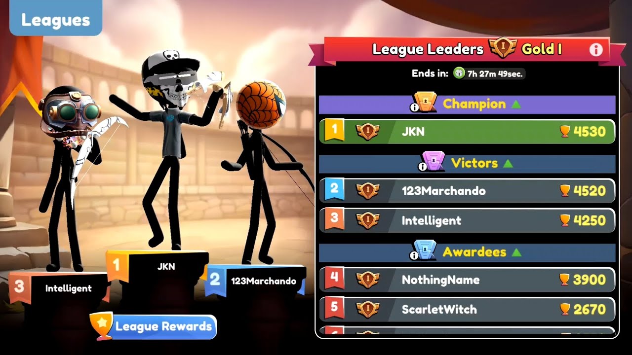 JKN vs Devil Blade | Stickman Archer fight #jkngaming #archerygames #stickmanarcher #stickmanfight