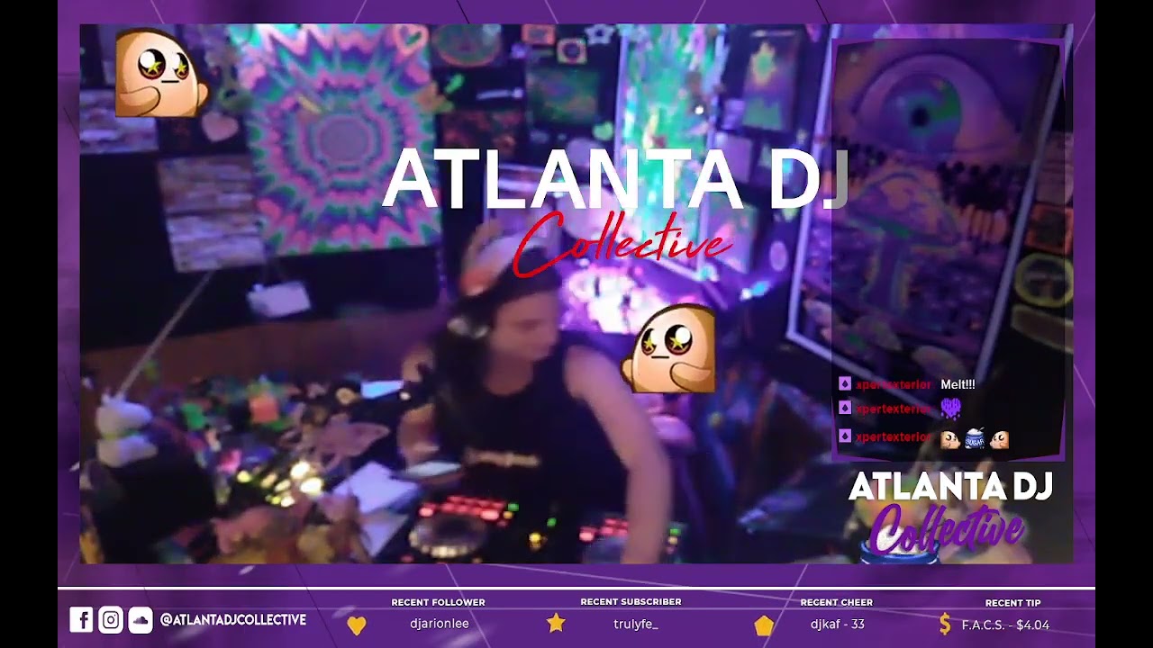 Atlanta DJ Collective with DJ Melt Nov.26, 2021 #dnb #rave #dj #femaledj #drumandbass#music #jungle