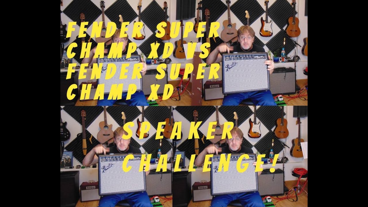 Fender  Champ XD Speaker Compare