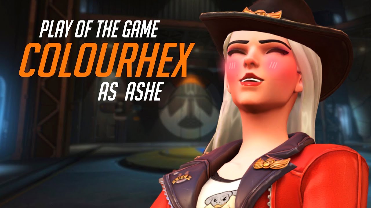 Вот как нужно нести Эш в одиночку — Colourhex! POTG! [Топ-500 Overwatch 2, 18 сезон]