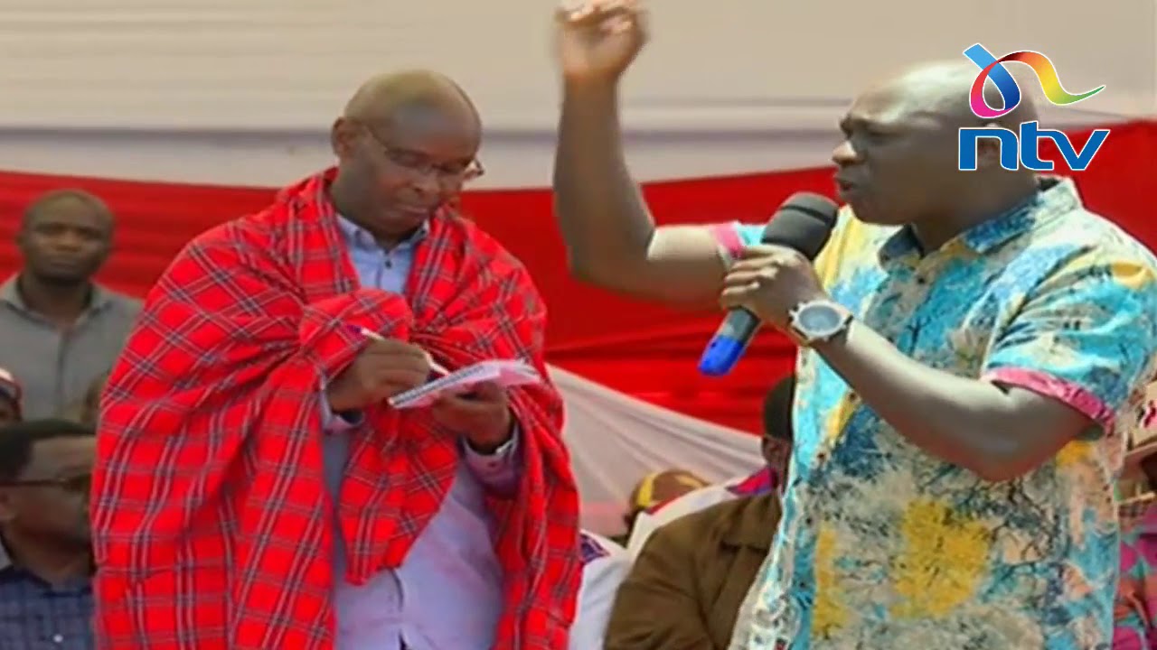 MP Joshua Kutuny's stirring speech in Sheng during BBI rally in Narok