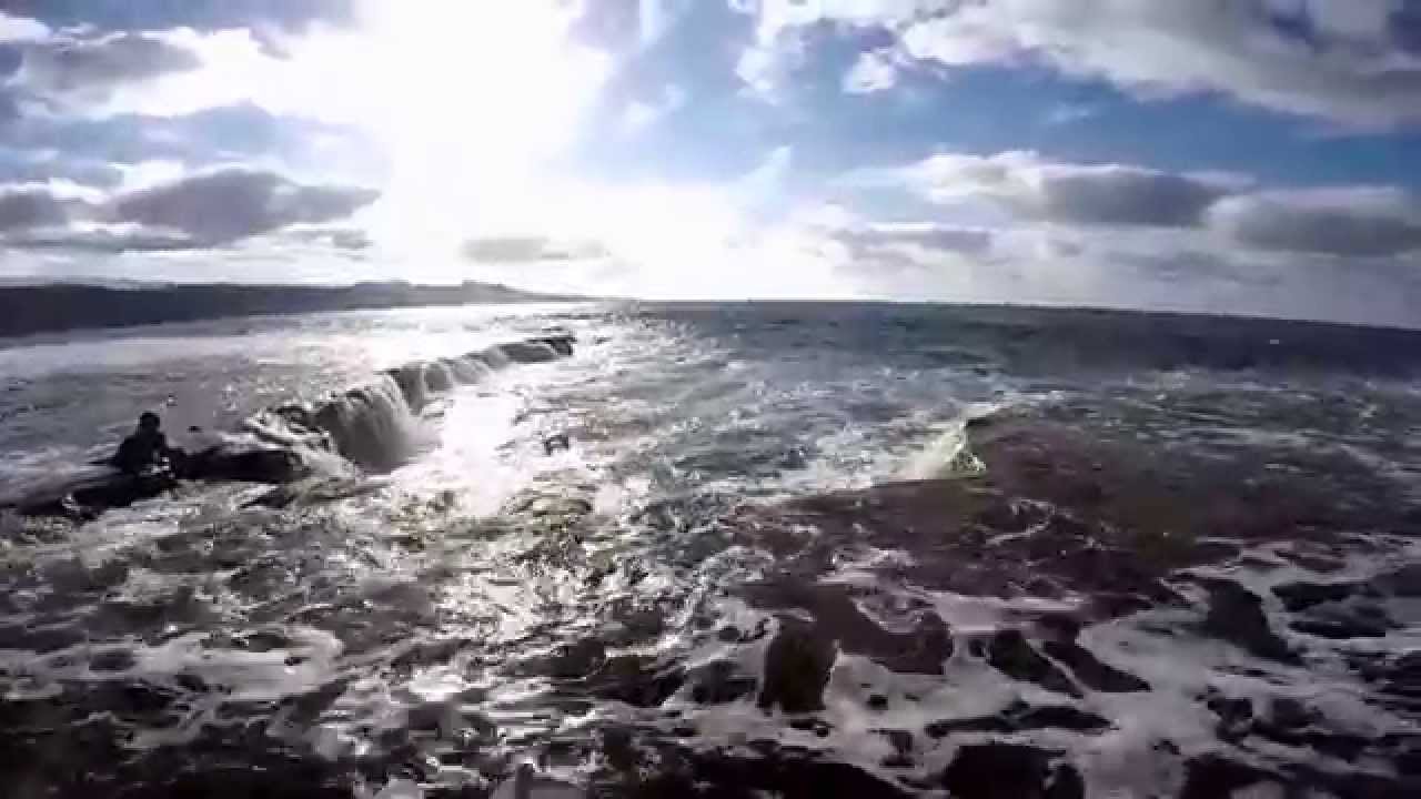 Un paseo por la barra (Playa de las Canteras)