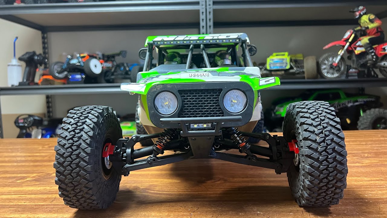 Losi Hammer Rey 4x4, Upgrade #2, How To Make It Wider!